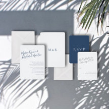 Free Spirit Modern Wedding Einladung