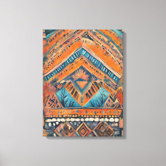 "Free Spirit on Leinwand: A Bohemisch Rhapsody" Leinwanddruck