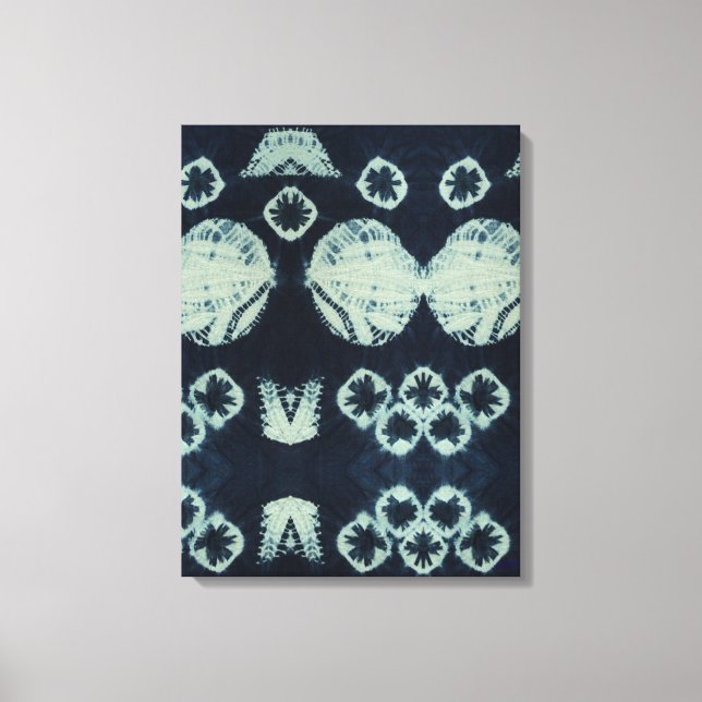 Free Spirit Shibori Canvas Print Leinwanddruck (Vorderseite)