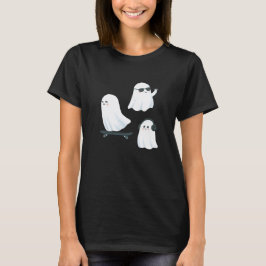 Free Spirits Ghost T - Shirt - Adult Halloween T-S
