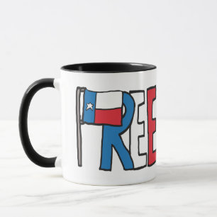 Free Texas Texit Tasse