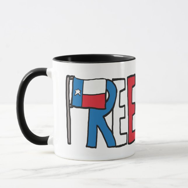 Free Texas Texit Tasse (Links)