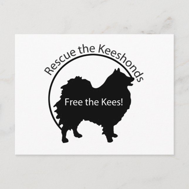 Free the Kees! Postkarte (Vorderseite)