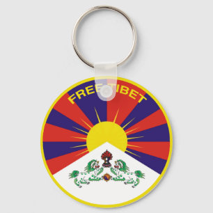 Free Tibet Schlüsselanhänger