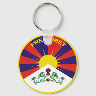 Free Tibet Schlüsselanhänger