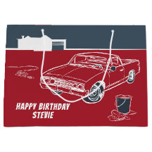 Free TIme Car Große Geschenktasche