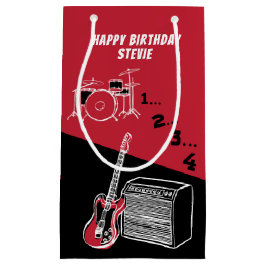 Free Time Rock Kleine Geschenktasche Geschenktüte