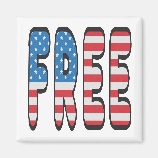 Free USA Magnet (Vorne)