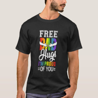 Free Vater Hugs Im Stolz von Ihnen Lover Pride Mon T-Shirt