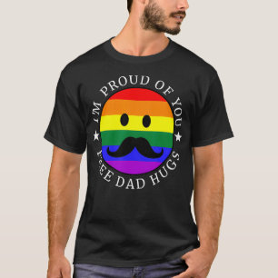 Free Vater Hugs LGBT Gay Pride T-Shirt