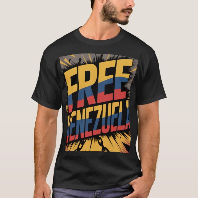 Free Venezuela T-Shirt (Vorderseite)