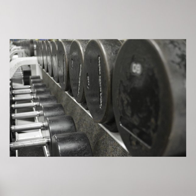 Free Weights Poster (Vorne)