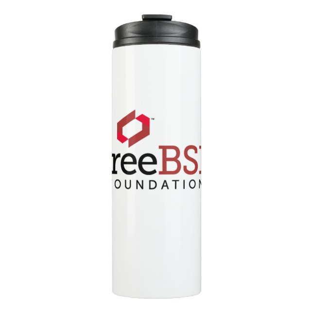 FreeBSD-Grundlagen-Logo Thermosbecher (Vorderseite)