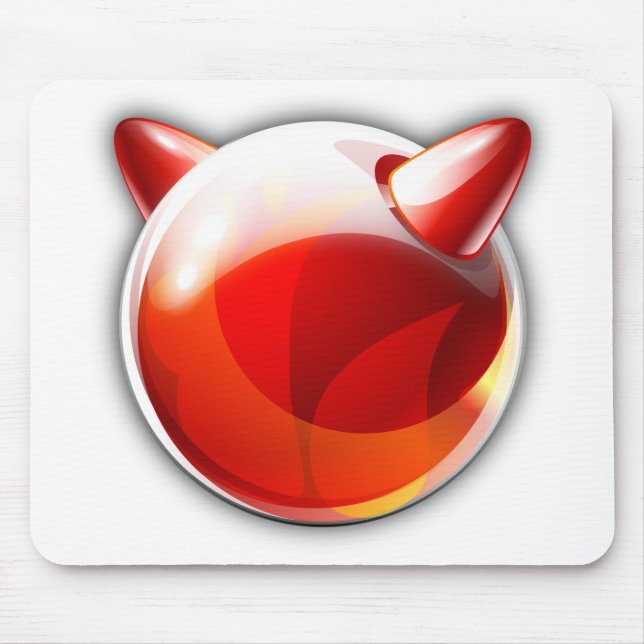 FreeBSD Mousepad (Vorne)