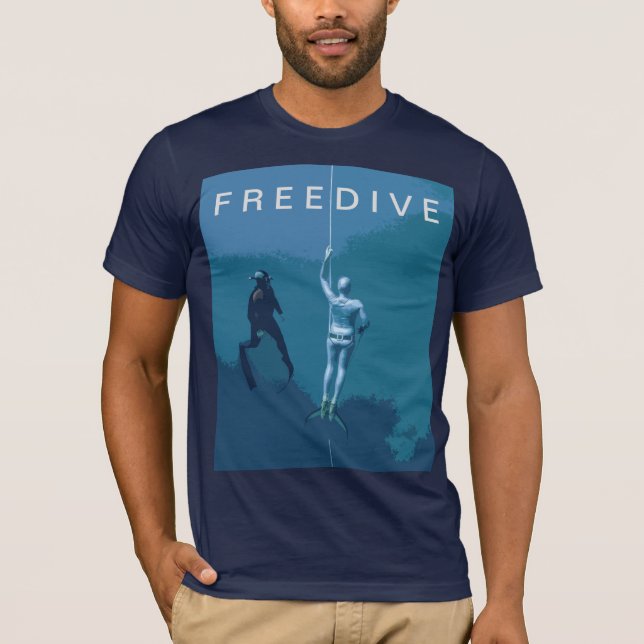 Freedive T - Shirt (Vorderseite)