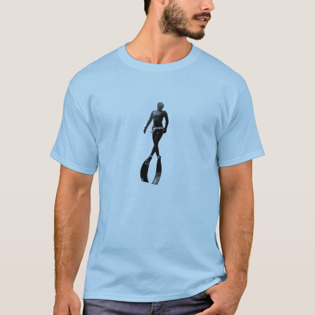 Freediver - Bio. Verschieden (Männer) T-Shirt (Vorderseite)