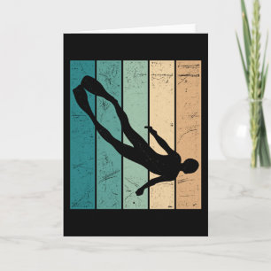 Freediver Retro Free Diving Apnea Karte