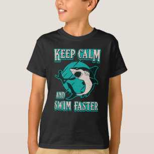 Freediving Behielt Ruhe und Schnelligkeit Freedive T-Shirt