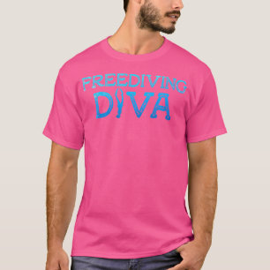 Freediving Diva Freediver Apnea Skin Diving T-Shirt