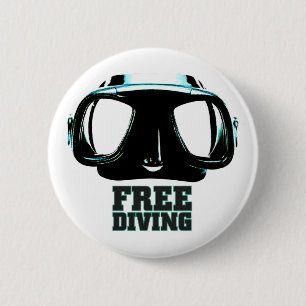 Freediving Knopf Button