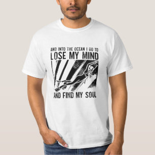 Freediving verliert meinen Geist und findet meinen T-Shirt