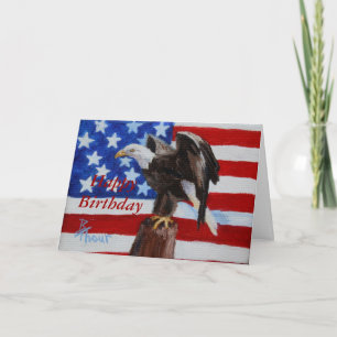 Freedom aceo Birthday Card Karte