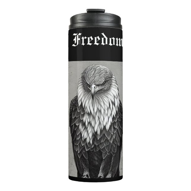 Freedom Adler Thermosbecher (Vorderseite)