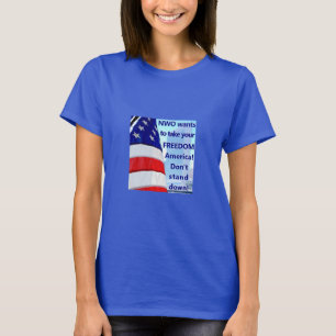 Freedom America (dunkel) T - Shirt