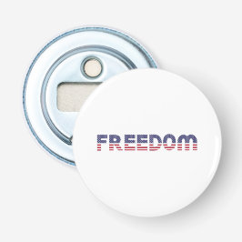 Freedom American Flag for Patriotic & Liberty Gift Flaschenöffner