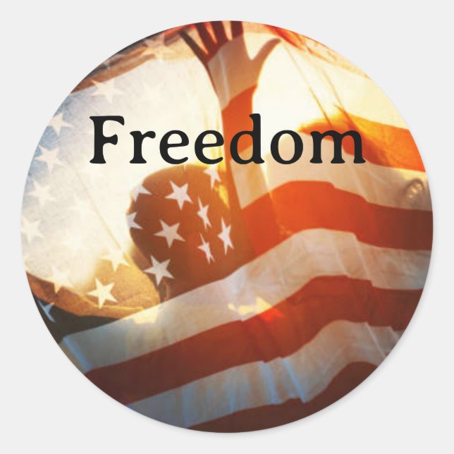 Freedom Aufkleber (Vorderseite)
