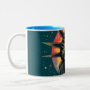 Freedom Call Sounds Zwei-Tone-Tasse Zweifarbige Tasse