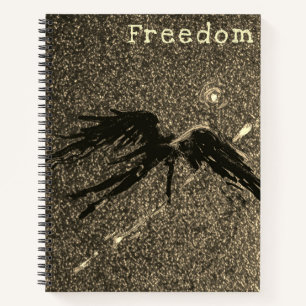 Freedom Companion im Weltraum Notizbuch