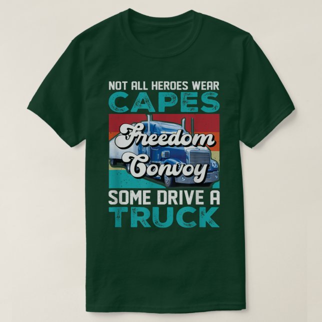 Freedom Convoy 2022 Canada Truck Trudeau Ottawa Pr T-Shirt (Design vorne)