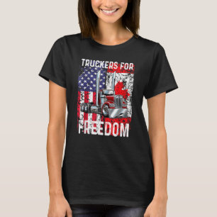 Freedom Convoy 2022 for Canadian Truckers 3 T-Shirt