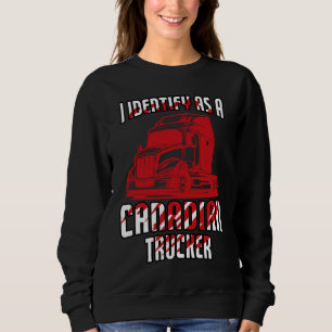 Freedom Convoy 2022 I identifiziert sich als kanad Sweatshirt
