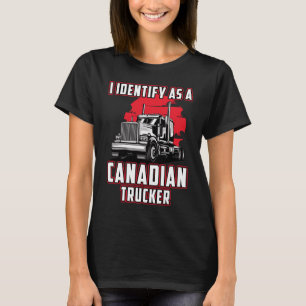 Freedom Convoy 2022 I identifiziert sich als kanad T-Shirt