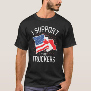 Freedom Convoy 2022 I support the Canadian Trucker T-Shirt