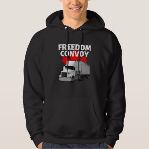 Freedom Convoy 2022 Support Unsere LKWs Kanada USA Hoodie