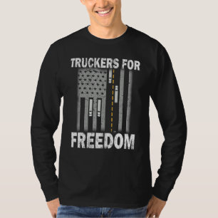 Freedom Convoy 2022 unterstützt US-LKWs für Freed T-Shirt