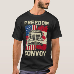 Freedom Convoy 2022 Unterstützung der kanadischen T-Shirt