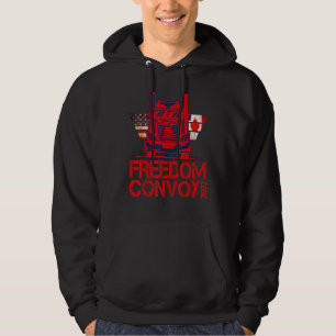 Freedom Convoy 2022 Unterstützung für unseren Lkw- Hoodie
