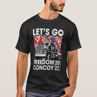 Freedom Convoy 2022 zur Unterstützung von LKWs T-Shirt