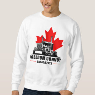 Freedom Convoy United Canadian Patriot Truckers   Sweatshirt
