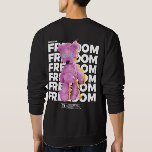 FREEDOM coole städtische Straßenbekleidung Sweatshirt
