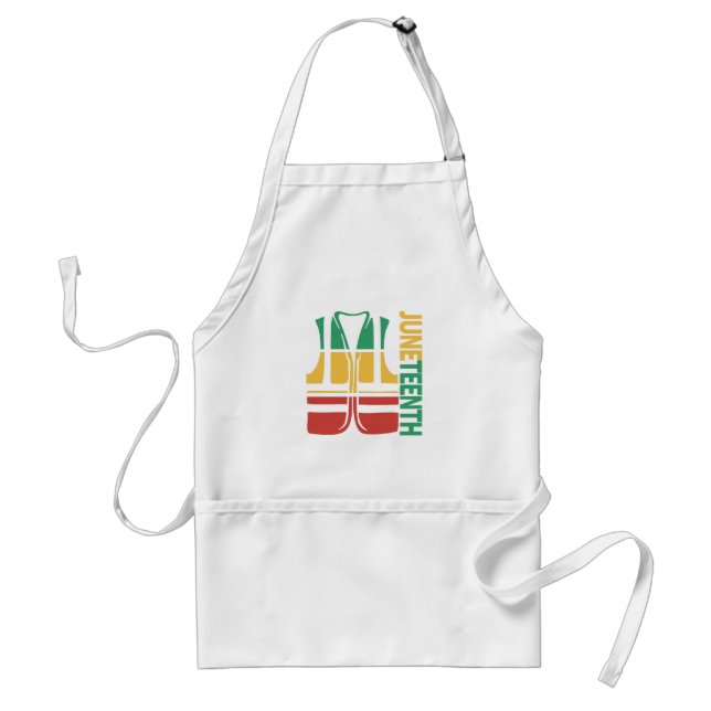 Freedom Day Vest Coworker Swagazon Associate Junet Schürze (Vorne)