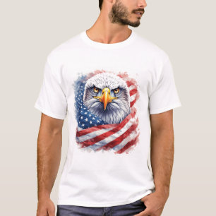 Freedom Eagle für stolze Amerikaner T-Shirt