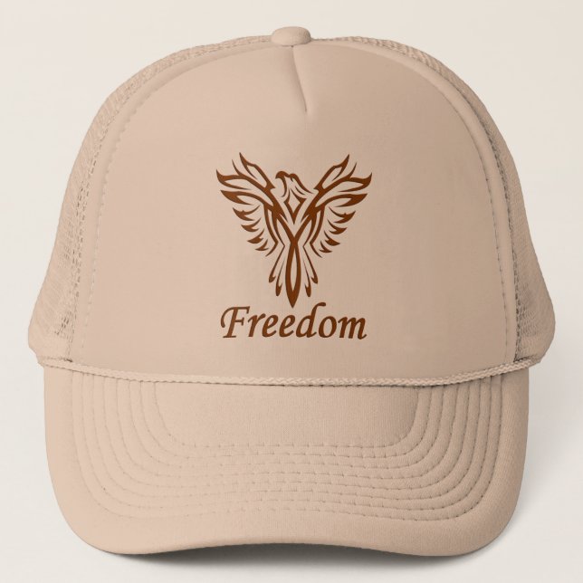 Freedom Eagle hat Truckerkappe (Vorderseite)