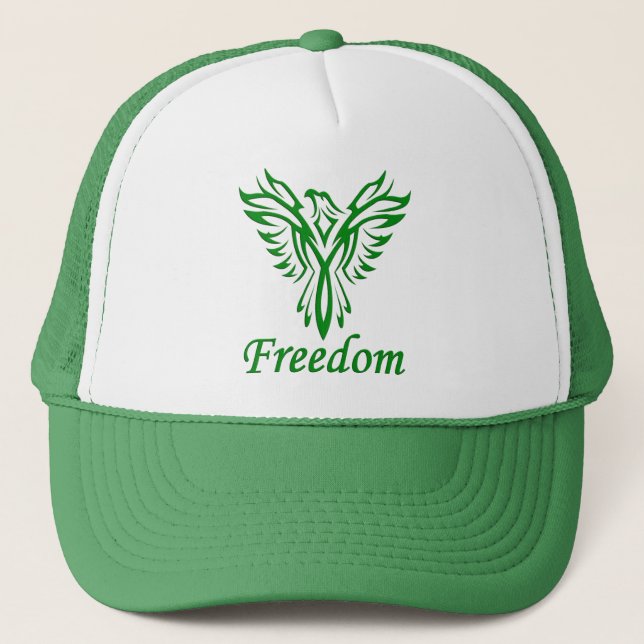 Freedom Eagle hat Truckerkappe (Vorderseite)