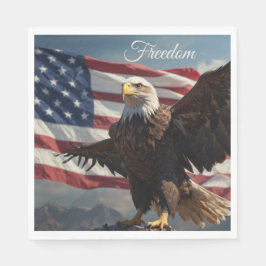 Freedom Eagle Serviette