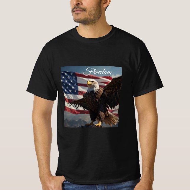 Freedom Eagle T-Shirt (Vorderseite)